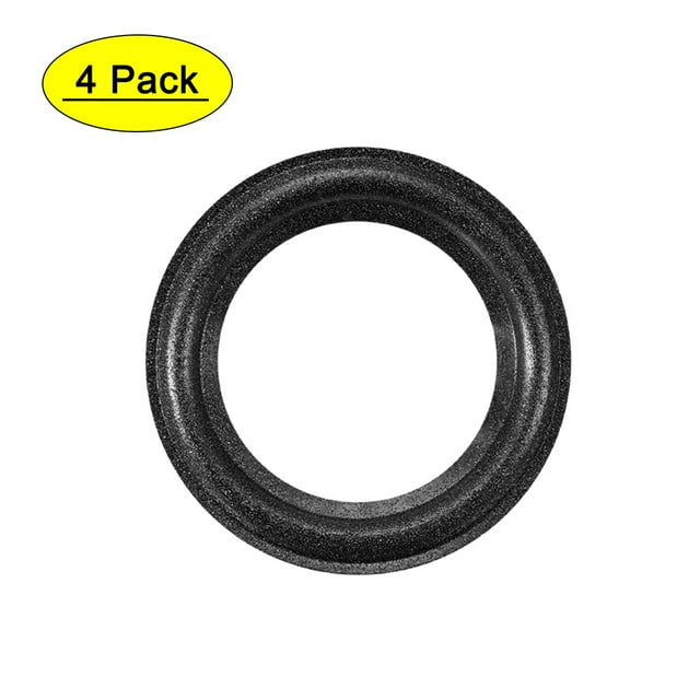 Unique Bargains 2' 2 inch Speaker Foam Edge Surround Rings Replacement Parts for Speaker Repair or DIY 4 pcs