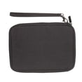 thumbnail image 3 of Graflsoa Compact Travel Organizer for Electronics - Waterproof Nylon Pouch for Cables, Watches, SD Cards & More, Black/Grey, Portable Design with Multiple Compartments, 3 of 6