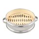 thumbnail image 4 of Vaporera de bambú con borde de acero inoxidable para té, restaurante, desayuno, tienda, albóndigas al vapor, 4 of 4