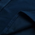 thumbnail image 5 of LIIPEE Men Shirts Father's Day Gifts Casual Button Down Collar Tab Long Sleeve Solid Color Ribbed Button Up Shirts Male Single Yoke Regular Breathable Fashion Versatile Tops With Pocket,XXXL, 5 of 7