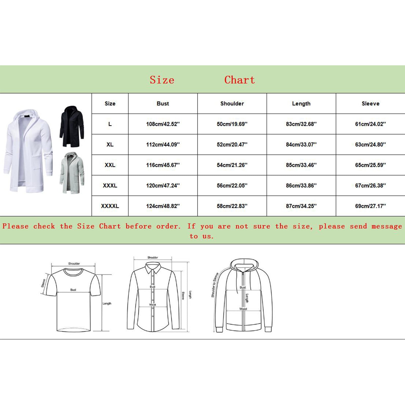 wendunide hoodies for men Men's Autumn&Winter Solid Color Long Sleeved Windbreaker Hooded Coats & Jackets Mens Anoraks Black XL