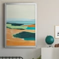 thumbnail image 5 of Aqua and Orange II Premium Framed Print, in Gold, Black, or Silver - Ready to Hang, 5 of 9