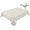 Cream, variant on Black Pure Color Table Cloth Waterproof Tablecloths, Aesthetics Contemporary Luxury Tablecloth Dining Table Cover for Kitchen Party Tabletop Outdoor, Rectangle Tablecloth 52x70 Inch