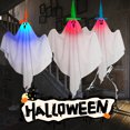 thumbnail image 3 of Fiesta Halloween Fantasma Brillante La Casa Encantada Fantasmas Colgantes, 3 of 9