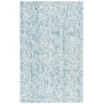 thumbnail image 2 of SAFAVIEH Abstract Ethelyn Solid Area Rug, Blue/Ivory, 8' x 10', 2 of 10