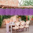 thumbnail image 6 of Fake Flowers Clearance! Hanging Flowers Artificial Flower Garland For Wedding Decoration 3.7Ft Floral Vine Silk Flower Flowers Wedding Arch Assembly Outdoor Home Chirtmas Decor, 6 of 9