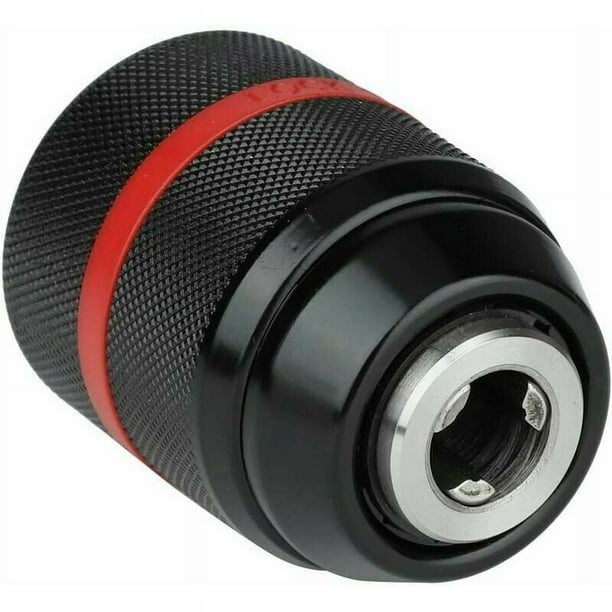 Portabrocas de 1/2-20UNF Portabrocas de 2-13 mm Portabrocas de cambio rápido sin llave Portabrocas de ajuste automático para múltiples propósitos