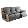 thumbnail image 2 of Non-Slip Recliner Sofa Covers 3 Seaters Elastic Band Sofa Covers Washable Furniture Protector for Bedroom, Office, Living Room (Wine), 2 of 7