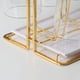 thumbnail image 5 of Estante de taza de cocina Perfecl de hierro dorado 20x14x17cm, 5 of 8
