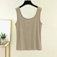 thumbnail image 6 of JIANLAI Women Ribbed Sleeveless Tank Top, Crew Neck Casual Basic Knit, Lightweight Summer Undershirt, 6 of 6