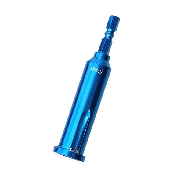 Wire Stripping and Twisting for Power Drill Drivers Both Manual and Electric Blue