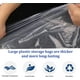 thumbnail image 3 of Paquete de 10 bolsas gigantes transparentes para mudanzas - Almacenamiento extra grande, 3 of 5