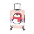 thumbnail image 5 of HELLHERO Easy Installation Travel Suitcase Cover for Airport Family Travel, Polyester Ammonia Stretch Luggage Cover, Christmas Penguin Pattern, 5 of 8