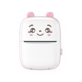 thumbnail image 2 of Teissuly Clearance Mini Thermal Printers Bluetooth Mobile Phone Photo Printers Pocket Student Error Printers Cute Appearance Multiple Usage Scenarios(Pink, ) Teissuly WER202308175200, 2 of 7
