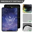 thumbnail image 4 of POLERO Purple Dragonfly RV Door Window Shade, Galaxy Mandala Foldable RV Blackout Window Cover, UV Rays Protection Camper Trailer Screen Door Protector, Hook and Loop Fastener (xx), 4 of 7