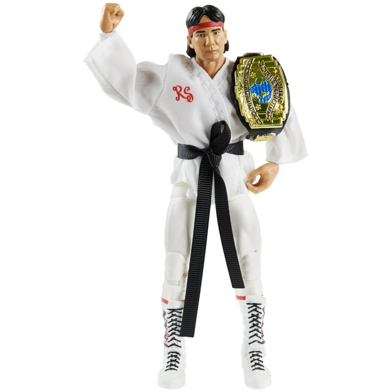 WWE Ricky “The Dragon” Steamboat Fan Takeover Elite Collection Action  Figure With Accessories, 6-In/15.24-Cm