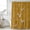 Yellow, variant on Japanese Style Shower Curtain, Waterproof Shower Curtains for Bathroom, Vintage Art Cranes Ocean Wave Yellow Washable Fabric Bathtub Curtain Set Bath Decor with 12 Hooks Long 72"x84"