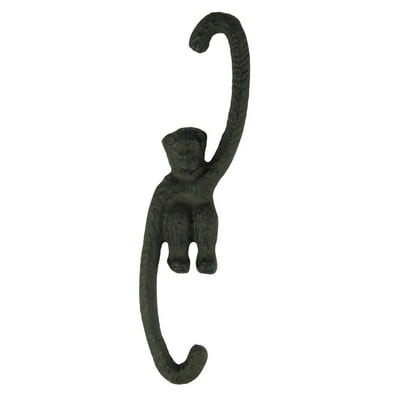 Metal Wall Mount Long Monkey Arm Hook Keyring Holder Ape Key Hanger Jungle Decor Metal Wall Mount Long Monkey Arm Hook Keyring Holder Ape Key Hanger Jungle Decor