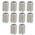 thumbnail image 1 of 10 Pcs Inserts de Réparation en Fil d'Acier Inoxydable 303 - M6x1.0 Femelle à M10x1.5 Mâle Écrous de Réduction, Longueur 14mm avec Fente, Attaches Durables pour Entretien Aviation, Automobile, Électronique & Machines, 1 of 6