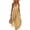 Yellow, variant on Ahabrexf Maxi Dress V-Neck Sleeveless Solid Color Casual Long Dress for Women Summer