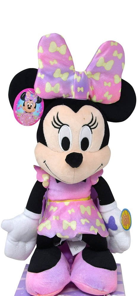 Disney Junior Minnie Mouse Fashion Bow 14-inch Plush Stuffed