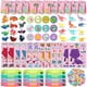 thumbnail image 1 of Artículos para fiestas con dinosaurios Junkin, 122 unidades, color rosa, 1 of 6