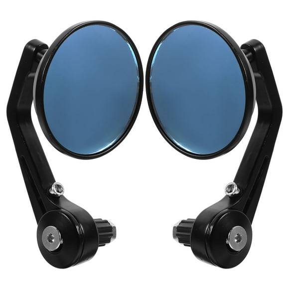 BRIGHTFUFU 1 par de espejos retrovisores modificados para motocicleta
