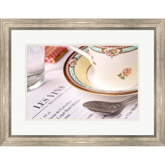 Great Art Now Paris Cafe No. 12 by Alan Blaustein, Framed Wall Art, 26.5W x 20.5H