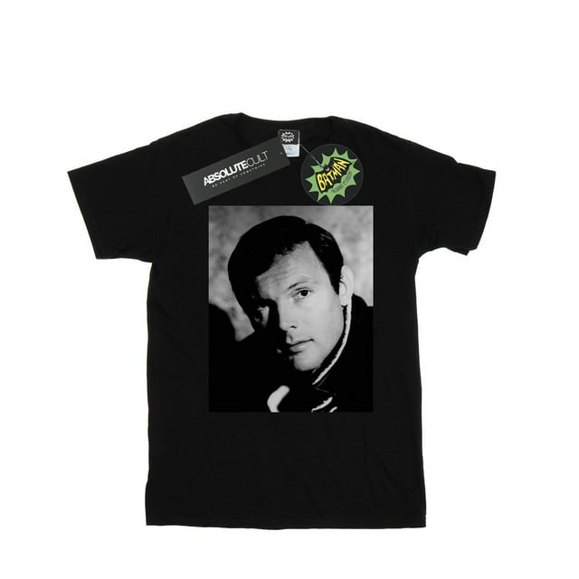DC Comics Mens Batman TV Series Adam West Photograph T-Shirt