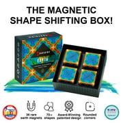 Shashibo Explorer Series Puzzle Cube Gift, Award-Winning Magnetic Fidget Toy, Ages 2+, Box of 4