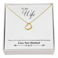 thumbnail image 4 of Pour Ma Femme Ensemble, Nous Sommes Tout Collier Coeur Délicat, 4 of 8