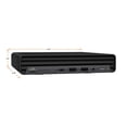 thumbnail image 2 of HP Business Desktop ProDesk 400 G6 691Z0UT#ABA Intel Core i5 10th Gen 10500T (2.30GHz) 8GB DDR4 512 GB PCIe SSD Intel UHD Graphics 630 Windows 11 Pro 64-bit, 2 of 7