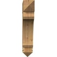 thumbnail image 2 of Ekena Millwork 6"W x 28"D x 32"H Legacy Arts & Crafts Rough Sawn Bracket, Western Red Cedar, 2 of 4