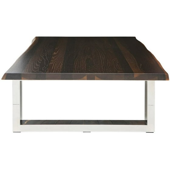 Nuevo Lyon Coffee Table In Seared Brown Com