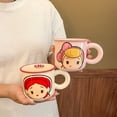 thumbnail image 2 of Taza de Toy Story, taza de cerámica para beber, taza de desayuno Buzz Lightyear para niños, taza de pareja, taza de agua para el hogar, 2 of 4
