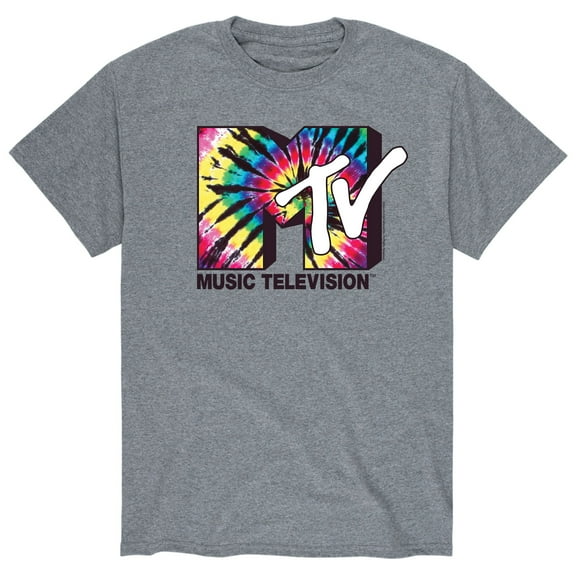 MTV - Tie Dye Logo - Men's Short Sleeve Graphic T-Shirt