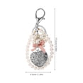 thumbnail image 2 of unbranded Colgante De Llavero Con Y Plateado Con Perla Para Uso En Llaves Y, 2 of 6