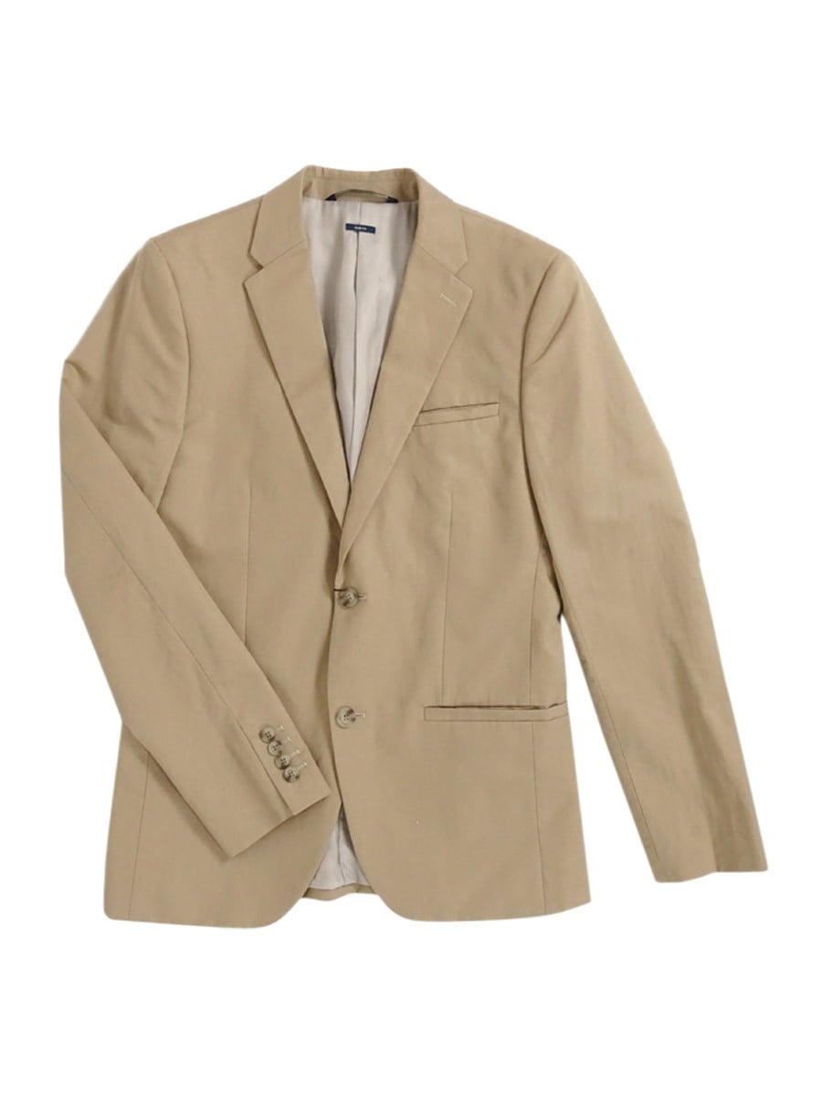 Perry Ellis - Perry Ellis Men's Lumark Solid Slim Jacket (38R, Pale ...