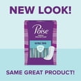 thumbnail image 4 of Poise Ultra Thin Incontinence Pads for Women, 4 Drop, Moderate Absorbency, Regular, 60Ct, 4 of 5