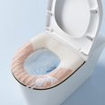 thumbnail image 4 of YHAICO Toilet Seat Round Toilet Seat Cushion Toilet Cushion Warm Plush Household Toilet Seat Cushion Toilet Seat Cover, 4 of 6