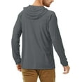 thumbnail image 2 of Roadbox Men Sun Protection Hoodie UPF 50+ Long Sleeve Fishing Shirts for Outdoor, Workout, Running, Hiking, 2 of 5