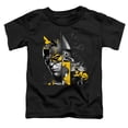 thumbnail image 2 of Batman Zap Kids T Shirt (4) for Youth Toddler Boys and Girls, Black, 2 of 5