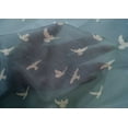thumbnail image 3 of oneOone Cotton Silk Fabric Bird Ikat Print Fabric BTY 42 Inch Wide, 3 of 3
