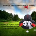 thumbnail image 4 of Visland Golf Putting Cup Réglable Taille Compacte Batterie Fonctionnant Réutilisable avec Drapeau Golf Retour Automatique Machine Golf Putting Aide Golf Fournitures, 4 of 5