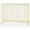 thumbnail image 1 of Dynamic Accents 42106 20 Inch All Wood Small Free Standing Gate - Warm White, 1 of 1