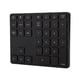thumbnail image 2 of Teclado numérico BT308 de 35 teclas, recargable, inalámbrico, ultrafino, compatible con Bluetooth 5.0 (negro), 2 of 11