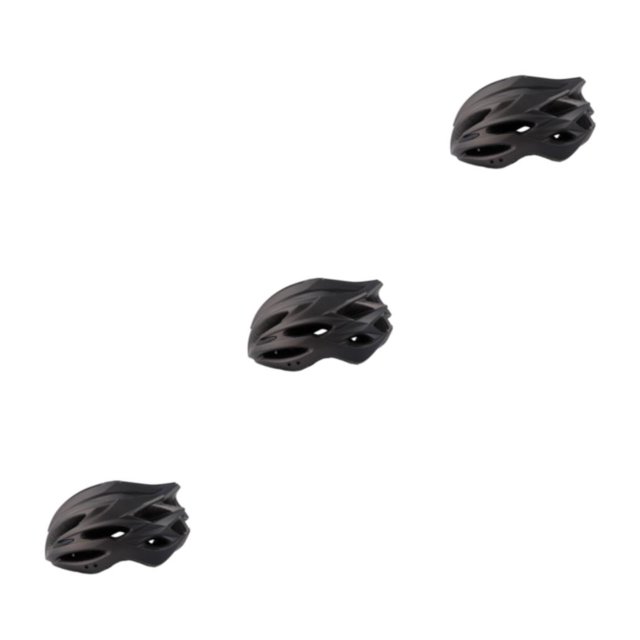 Destyer 1/2/3/5 Head Protected Impact-Resistant Road Fit For All Shape Bicycles Black+Light M 3PCS