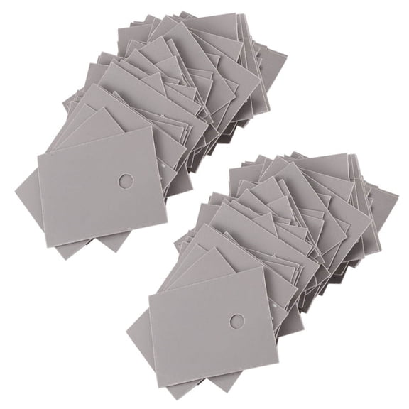 TO-247 Transistor Silicone Insulator Insulation Sheet 26mmx20mm 100 Pcs