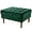 1.green, variant on Vesgantti Large Ottoman, Tufted Coffee Table Ottoman for Living Room, Oversized Upholstered Velvet Ottomans Bench, 32inch Ottoman Foot Rest for Bedroom,Grey