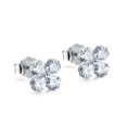 thumbnail image 2 of Pendientes de cuatro hojas para mujer Pendientes de alta gama (un par), 2 of 8